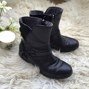 Teva Black Combat & Moto Boots